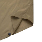 Regenponcho aus Sweatstoff