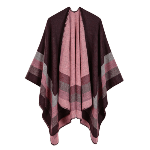 Vintage Damen Poncho Kaschmir