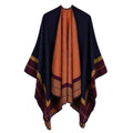 Vintage Damen Poncho Kaschmir