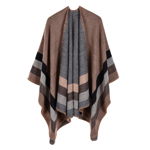 Vintage Damen Poncho Kaschmir