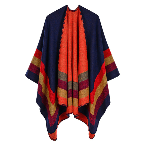Vintage Damen Poncho Kaschmir