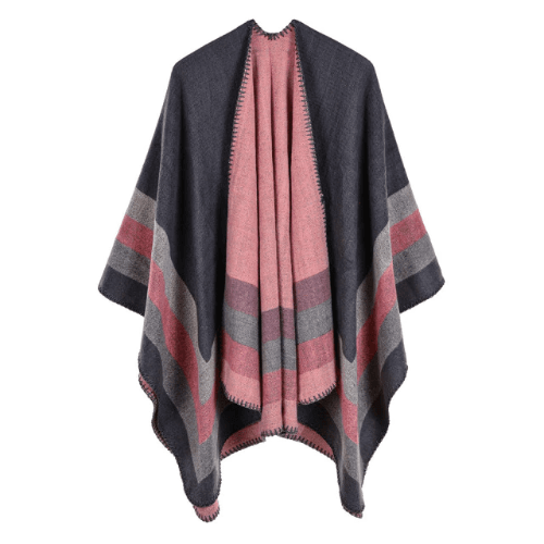 Vintage Damen Poncho Kaschmir