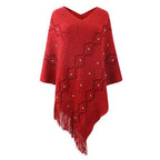 Warmer Damen-Poncho