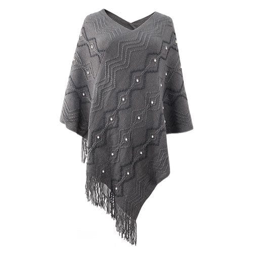 Warmer Damen-Poncho