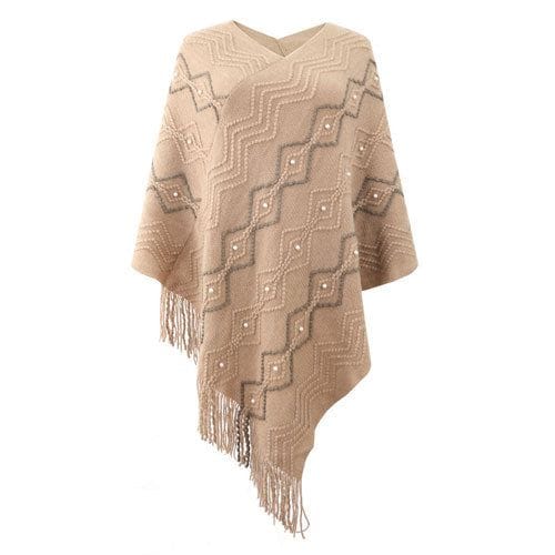 Warmer Damen-Poncho