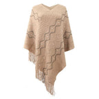 Warmer Damen-Poncho