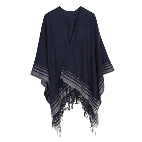 Warmer Kaschmir-Damenponcho