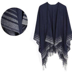Warmer Kaschmir-Damenponcho