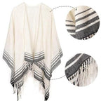 Warmer Kaschmir-Damenponcho