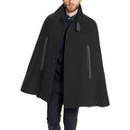 Warmer Winterponcho für Herren
