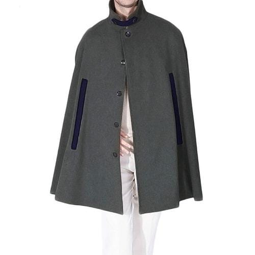 Warmer Winterponcho für Herren