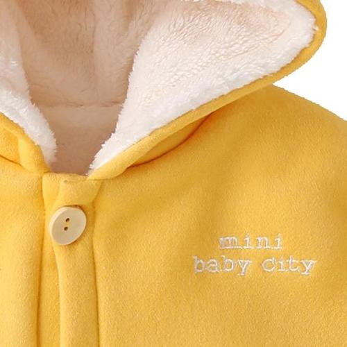 Winter-Baby-Poncho aus Baumwolle