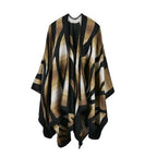 Winter-Cape-Poncho für Damen