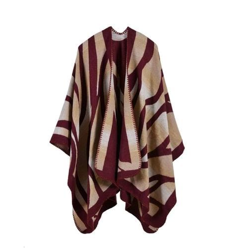 Winter-Cape-Poncho für Damen