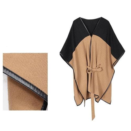 Winter-Kaschmir-Damenponcho