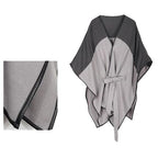 Winter-Kaschmir-Damenponcho