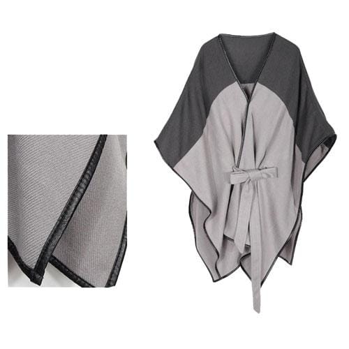 Winter-Kaschmir-Damenponcho