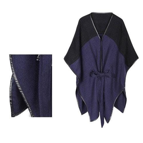 Winter-Kaschmir-Damenponcho