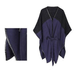 Winter-Kaschmir-Damenponcho