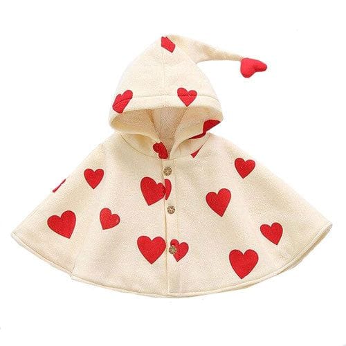 Weicher Baby-Poncho aus Baumwolle