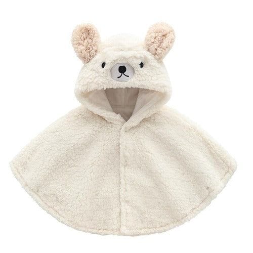 Weicher Babyponcho Lamm