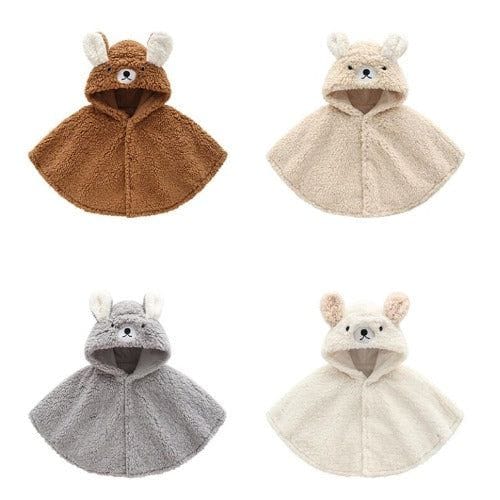 Weicher Babyponcho Lamm