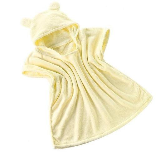 Weicher Baby-Badeponcho