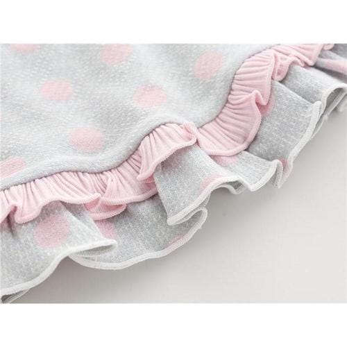 Sommerlicher Babyponcho mit Kapuze